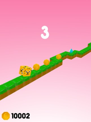 Animals Path - tap and flips cube to change lane screenshot