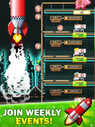 Bitcoin Miner: Idle Tycoon screenshot