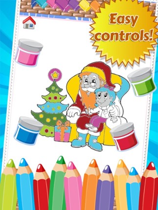 Christmast Coloring Book Drawing for Kid Games screenshot