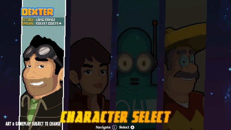 Dexter Stardust: Odyssey in Outer Space screenshot