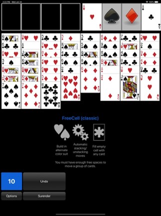 FreeCell & Eight Off screenshot