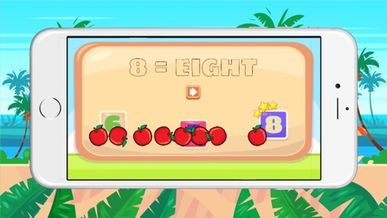 Fruits counting : Kids basic math Image