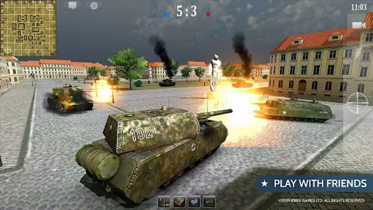 Armored Aces - Tank War screenshot
