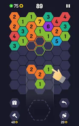 UP 9 Hexa Puzzle! Merge em all Image