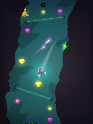 Cave FRVR - Spaceship Landing screenshot