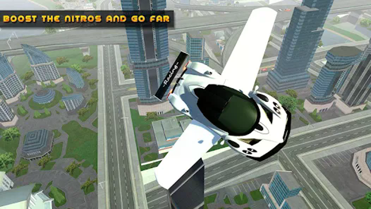 Flying Car Game driving screenshot