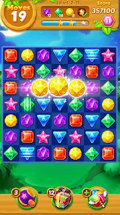Jewels Track - Match 3 Puzzle screenshot