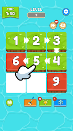 Puzzle Number Land Fill Image