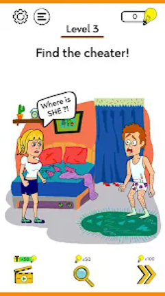 Braining:Tricky Test Guess Who screenshot