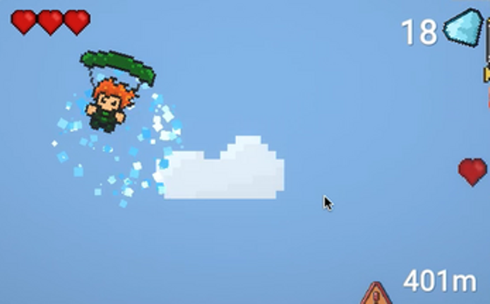Cute Parachute screenshot