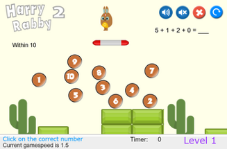 HarryRabby Elementary Math - Adding 4 Numbers Image