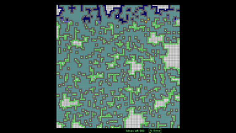 Minesweeper AI screenshot