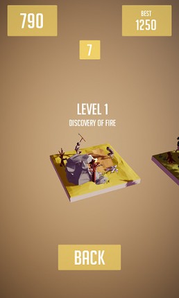History2048: 3D puzzle number game screenshot