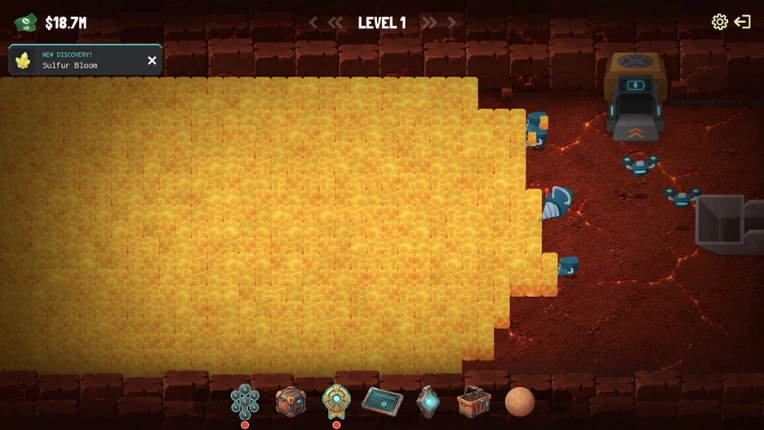 Idle Digger Bots Deluxe screenshot