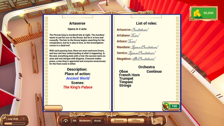 Impresario  (Theater Tycoon) screenshot