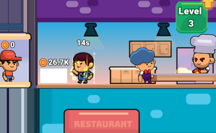 Multi Level Restaurant Game Cover