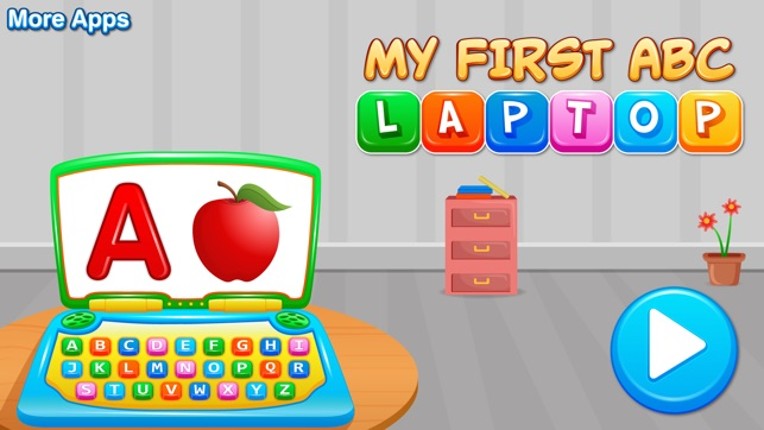 My First ABC Laptop Free - Learning Alphabet Letters Game for Toddlers and Preschool Kids screenshot
