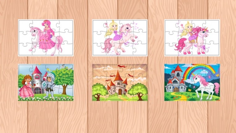 My Pony Princess Jigsaw Puzzles Games For Kids screenshot