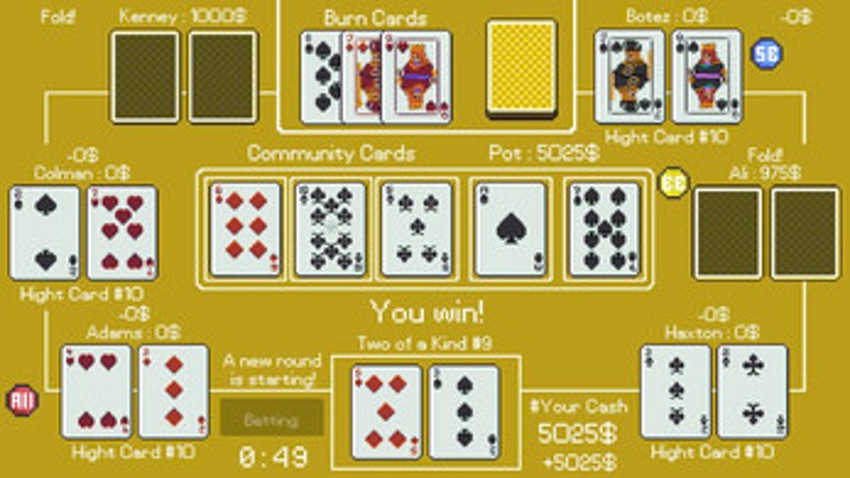 Pocket Poker - Poker Texas hold 'em screenshot