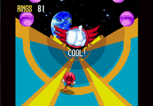 Sonic 3D in 2D Image