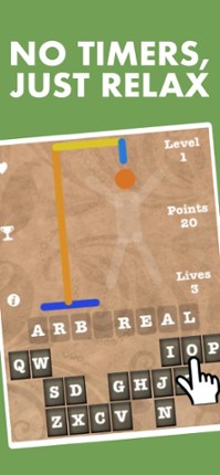 Stress Free Hangman 44k screenshot