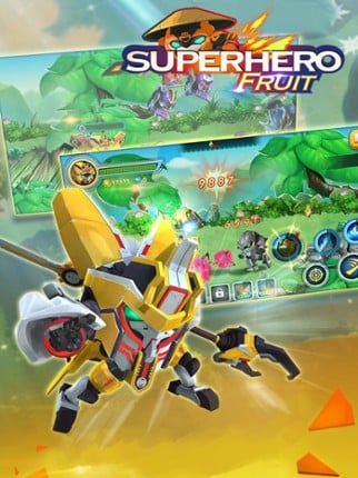 Superhero Fruit: Robot War screenshot