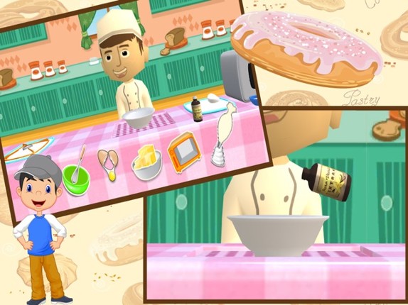 Sweet Cookies Maker 3D Cooking Game - Tasty biscuit cooking &amp; baking with kitchen super chef Image