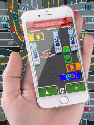 Unblock firetruck car puzzles game daily solutions screenshot