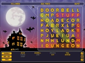 WordSearch Halloween HD Image