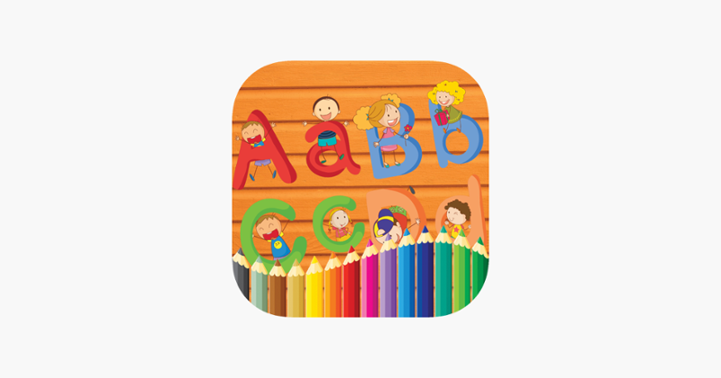 ABC Coloring Alphabet Learn Paint for Toddler Kids Image