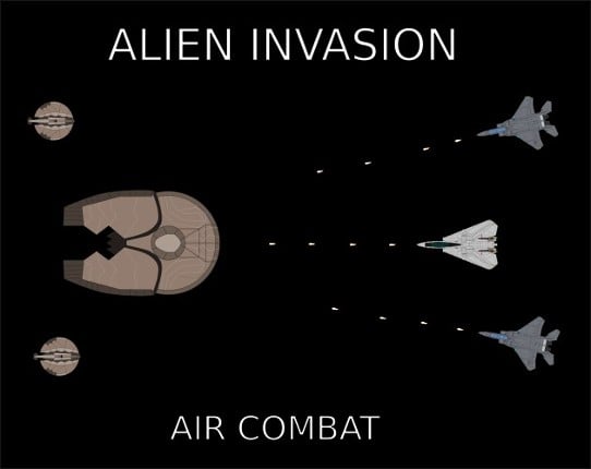 Alien Invasion. Air Combat Game Cover