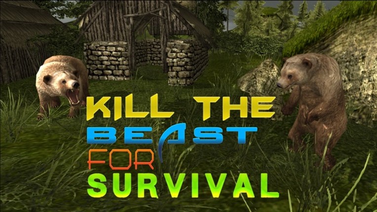 Angry Bear Hunter Simulator – Wild grizzly hunting &amp; shooting simulation game screenshot