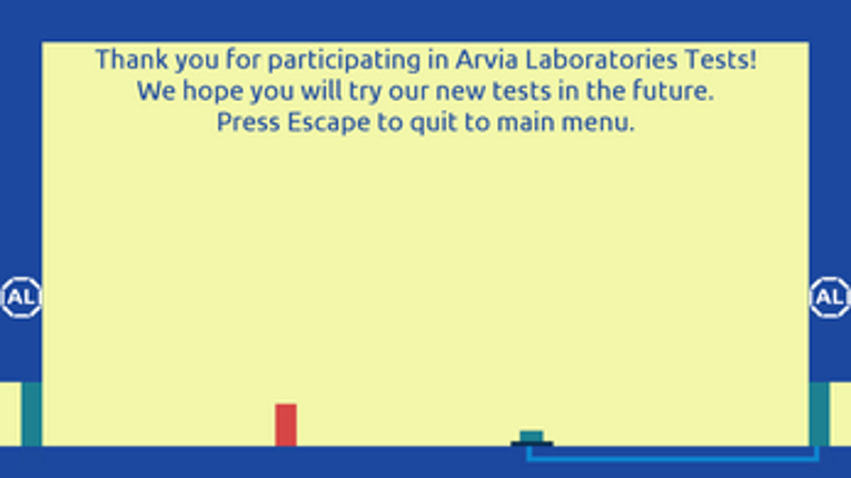 Arvia Laboratories Testing screenshot
