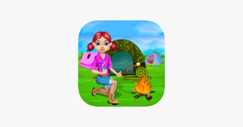Camping Vacation Kids : summer camp games and camp activities in this game for kids and girls - FREE Image