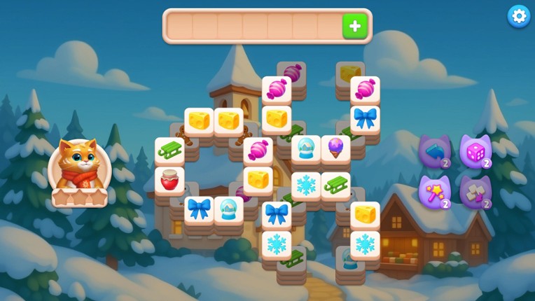 Catjong 2: Pawprints in the Snow screenshot