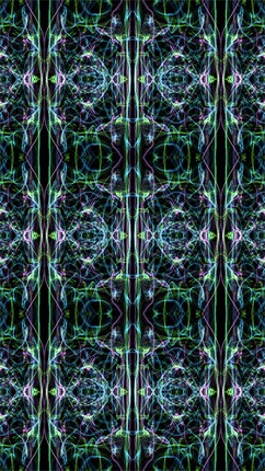 Colorful Abstract Fractal 4K Wallpaper ~ Liquid Light Series #9 Image