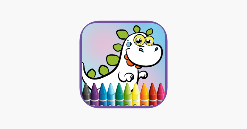Dinosaur Coloring Games Puzzle Image