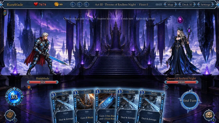 Embersworn II: Throne of Endless Night screenshot