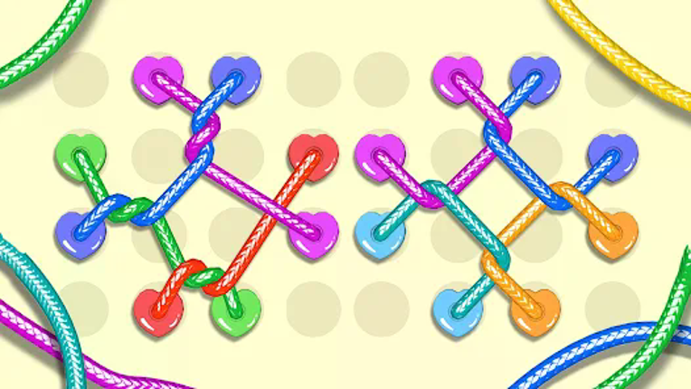 Tangled Line: Knot Twisted Image