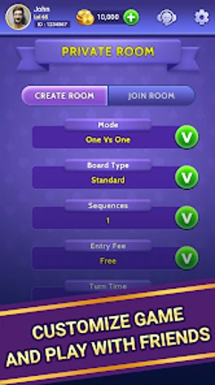 Sequence Card Game : Jacks screenshot