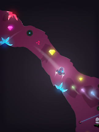 Cave FRVR - Spaceship Landing screenshot