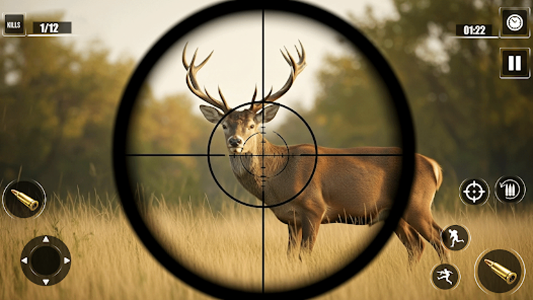 Wild Animal Sniper Hunter Game screenshot