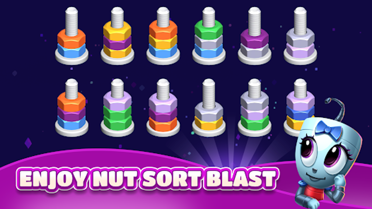 Nut Sort Blast: Color Puzzle screenshot