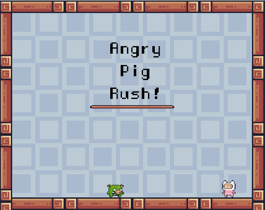 Angry Pig Rush Game Cover