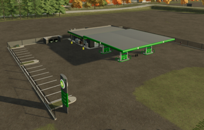 BP Gas Station Image