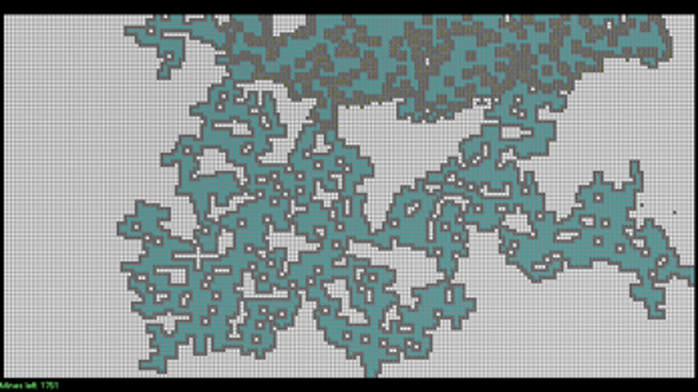 Minesweeper AI screenshot
