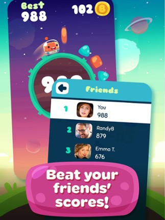 Glob Trotters - Endless Arcade Blobber screenshot