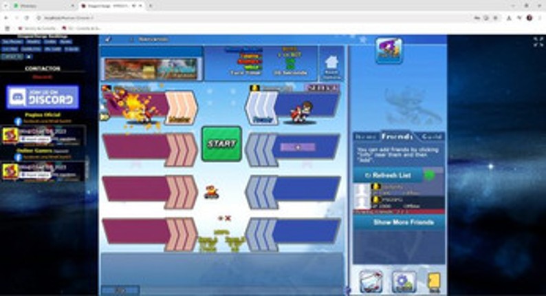 GunBound/Dragonbound Complete Game Server Source Code (Node.js) HTML5 screenshot
