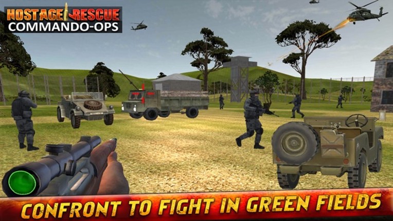 Hostage Rescue Commando Ops : Shootout kidnappers to free the hostages held screenshot