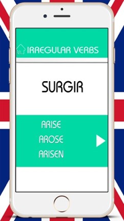 Irregular Verbs in English - Practice and study languages is easy screenshot